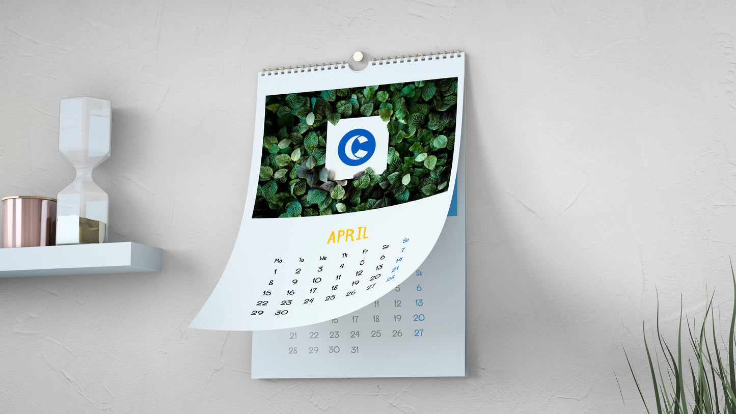 Single-sided calendar